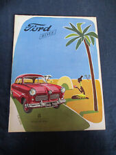 Ford Revue 8 Aug 1952 Weltkugel Taunus Nutzfahrzeuge  Zeitschrift Prospekt 282