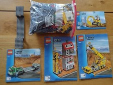 Lego® City - 7633 - Große Baustelle (Kran, LKW, Haus) - mit Bauanleitung (BA)