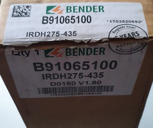 Bender isometer irdh275 - bender, /