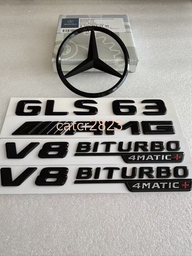 Gls63 amg heck stern emblem - gls63,