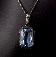 Anhänger Silber 925 blau