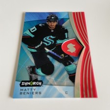 NHL Card-Matty Beniers-Red Synergy 2023-24-Seattle