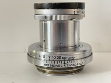 #S0035- Leitz, Leica , Summar,  M39  1:2/5cm, Chrome/ Black Rim-#192779