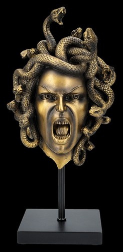 Kopf der medusa dekokopf - dekokopf, auf