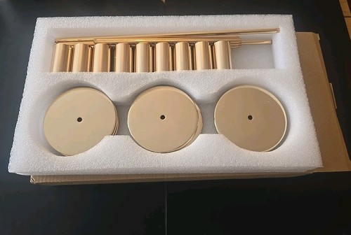 Kerzenhalter 12er set gold - set,