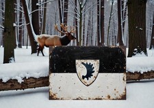 Ostpreußen Wappen Fahne