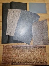 H0 Bodenbeläge Kopfsteinpflaster Stein Mauern Gehsteig Konv1 Altstadt Marktplatz