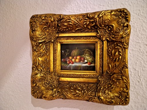 Original oelbild miniatur - oelbild,