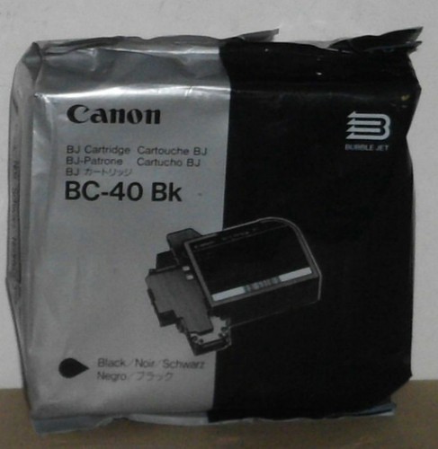 Original canon bk - bc-40, tinte