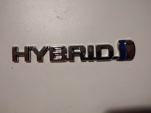 Toyota hybrid schriftzug - toyota,
