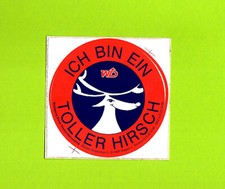 Aufkleber Ich bin ein toller Hirsch