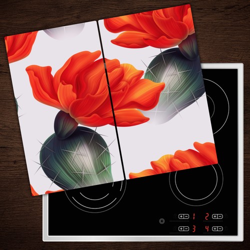 Herdabdeckplatten aus glas - herdabdeckplatten,