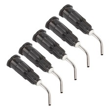 10 x Dosierspitzen für Spritzen Dosiernadeln Stumpfkanülen 20G  schwarz gebogen