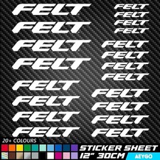 20x FILZ Vinyl Aufkleber