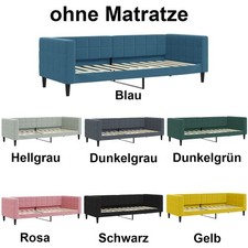 Ausziehbar Tagesbett Samt