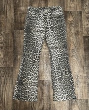 Leoparden look jeans low waist - leoparden,