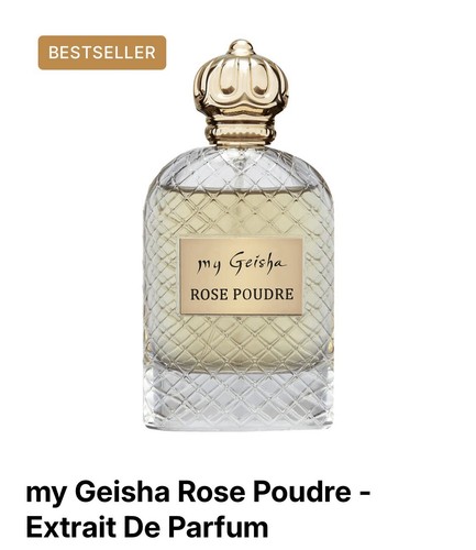 Geisha rose poudre extrait - poudre,