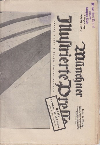 Münchner illustrierte presse - illustrierte,