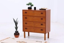 Vintage Teak Schubladen Kommode | Mid Century Schrank Holz Aufbewahrung 60er Jah