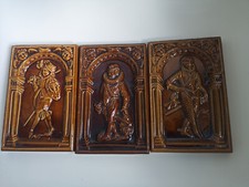 3 x Keramik Ofenkacheln