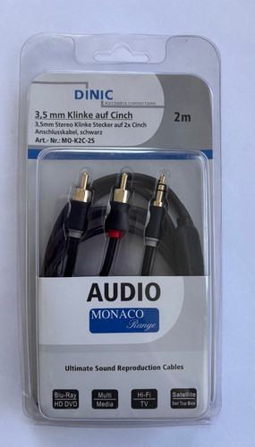 Dinic 5mm stereo klinke a - 3,5mm,