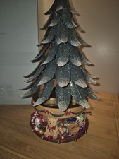 Partylite Teelichthalter Leuchtender Baum mit Spieluhr in OVP