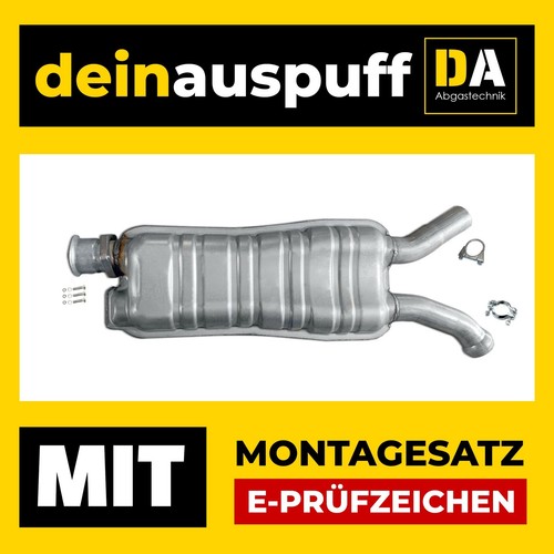 Mittelschalldämpfer für