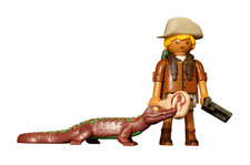 Playmobil Figur Mann Forscher Jungle Expedition Abenteuer Ranger