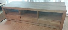 TV-Bank / Lowboard Buche massiv geölt