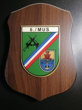 Wappen 6. Inspektion Marineunteroffizierschule Plön Marine Bundeswehr