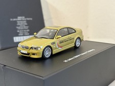 Minichamps 25 Jahre BMW Fahrer Training BMW M3 E46 1:43 Dealer OVP