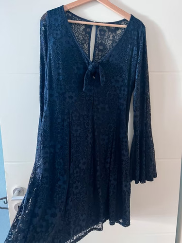 Hollister kleid dunkelblau - kleid, gr
