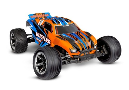 Traxxas rustler orange 10 - rustler,