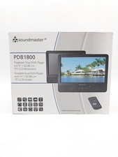 SOUND­MAS­TER PDB1800 schwarz Portabler DVD-Player mit Bildschirm #KT6309MÜ