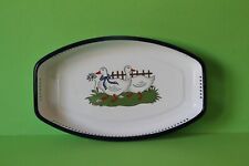 Münder Email Emaille Motiv Gänse Brotschale Schale 30 x 19 cm 038527