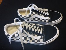 Vans Old School niedrig schwarz/weiß kariert Gr.38