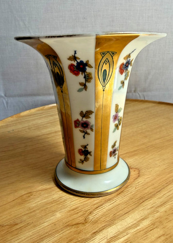 Antike art déco - art-déco, porzellanvase