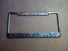 US Kennzeichenhalter Metall