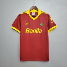 Als Roma 1991/92 Heim-Retro-Trikot VÖLLER #9 Trikot