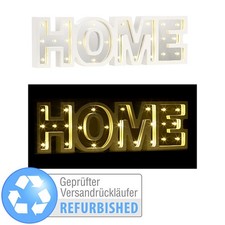 Lunartec LED-Schriftzug "HOME"