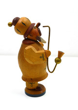 sehr alter Räuchermann Erzgebirge Volkskunst Holzkunst Weihnachten 9593