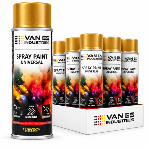 Lackspray gold metallic - lackspray, 6x