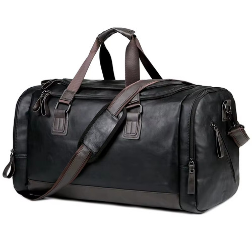 Unisex reise seesack - pu, leder