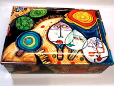 Künstlertruhe  "Garten Eden "