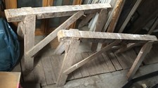 Gerüst-Bock 2 Stück Holzbock 72,5cm hoch 142cm breit