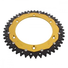 Kettenrad Alu gold 46-Zähne