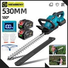 Für Makita 18V Akku-Heckenschere Heckenschneider 53 cm Mit 2 Akkus & Ladegerät