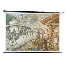 Alte Lehrtafel Römisches