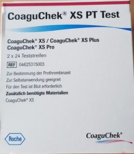 2x24 Stück CoaguChek XS PT