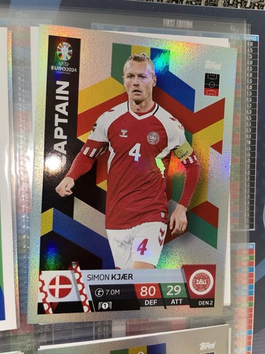 Simon kjaer euro 2024 topps - euro,